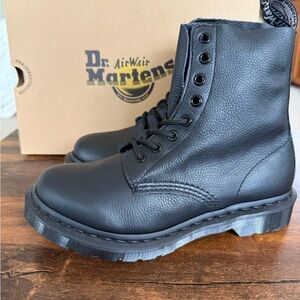 Dr. Martens Soft Black Leather Ladies Boots